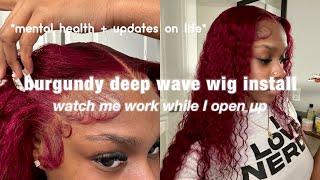 Watch Me Install This Wig While I Open Up About Mental Health + Updates on Life | Ashimary Hair