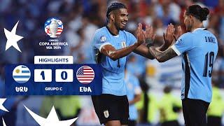 USA 0-1 URUGUAY | HIGHLIGHTS | CONMEBOL COPA AMÉRICA USA 2024™