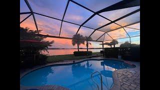 Estero FL Luxury Waterfront Pool Home Tour - located in the heart of SWFL!