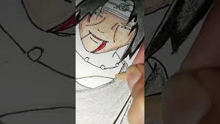 Itachi uchiha drawing||sketch with pratham||anime️️||