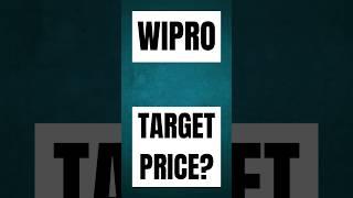 Wipro Share Target Price | Wipro Share Latest News | Wipro Share News Today #sharemarket #wipro