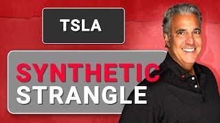 Synthetic Strangle in TSLA | Option Trades Today