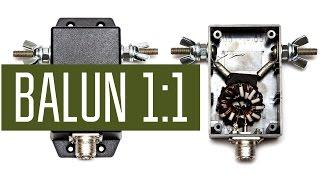 Balun 1:1. Изготовление простого симметрирующего трансформатора для антенны.