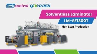 Solventless Laminating Machine (LM SF1300T) | WEBCONTROL