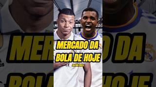 RODRYGO NO PSG? MBAPPÉ NO REAL MADRID? MERCADO DA BOLA DE HOJE ATUALIZADO!!