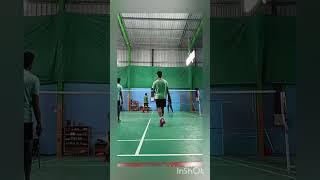 Badminton doubles game #youtube #badminton #athlete #ytshortsvideo #trending #shorts #ytshots