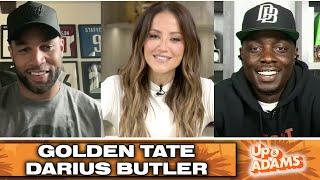 Golden Tate Joins Kay Adams Plus Darius Butler Returns | Up & Adams