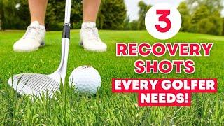 3 Recovery Shots Every Golfer NEEDS!