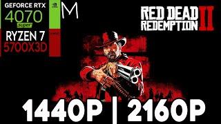 Red Dead Redemption 2 - RTX 4070 Super - Ryzen 7 5700x3D | 1440p/2160p