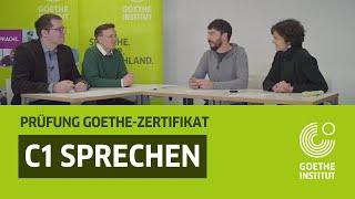 Goethe-Zertifikat C1: Modul Sprechen