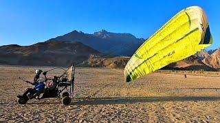 Paragliding in Skardu Sarfaranga Desert