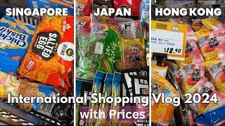 1Hr Shopping Vlog | My International Hauls 2024 | Don Quijote, FairPrice, Don Don Donki