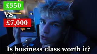 Is Business Class Really Worth It?