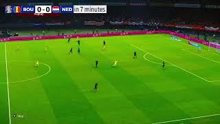 Romania vs Netherlands | UEFA Euro 2024 | eFootball Pes 21 Gameplay PLSL 144