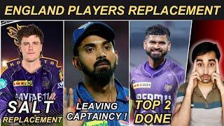 IPL 2024: KKR Top 2 Slot Confirm! Phil Salt REPLACEMENT| KL Rahul LSG Update | Points Table Today