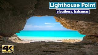 LIGHTHOUSE POINT ELEUTHERA BAHAMAS... an unforgettable day spent in a true tropical paradise 4k