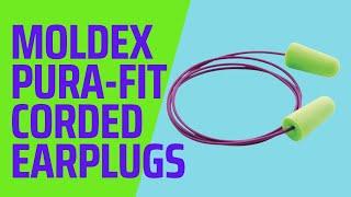 Moldex Pura Fit Corded Earplugs