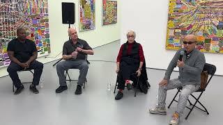 Loren Munk in conversation with Katherine Bradford, Phong H. Bui, and Rico Gatson at Ruttkowski;68