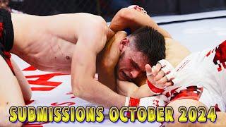 MMA Submissions of October 2024