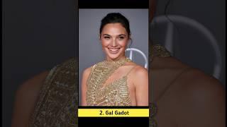 Top 5 Beautiful Gorgeous Actress In the World || World's Top 5 Gorgeous Actress In 2024 || Gal Gadot