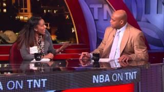 Inside the NBA - Charles speaks Spanish