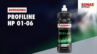 Anwendung SONAX PROFILINE HP 01-06