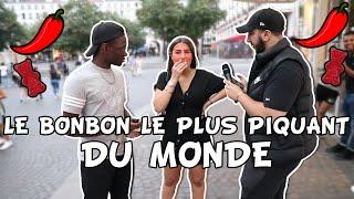 LE BONBON LE PLUS PIQUANT DU MONDE - 10€ SI TU REUSSIS - Micro Trottoir