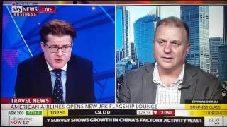 Latest Travel Daily appearance on Sky News Business