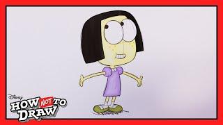 Big City Greens Cartoon Comes to Life ️ | Tilly | How Not To Draw | @disneychannel