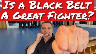 Is A Black Belt A Great Fighter? #MMA #blackbelt #martialarts