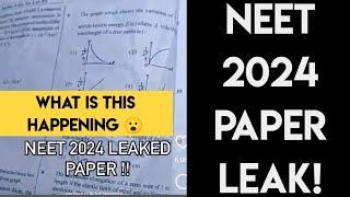 NEET 2024 Paper Leak ! NEET 2024 Re Exam