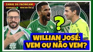 ATENÇÃO!  PALMEIRAS SURPREENDE E BATE O MARTELO PELO ATACANTE WILLIAN JOSÉ! 