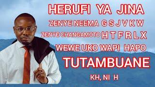 Herufi G,S,J,V,K,W,,,..F,R,H,T,L,X,, kwenye mafanikio na changamoto.