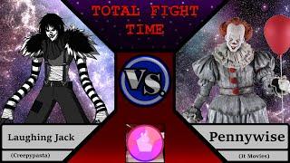 Total Fight Time Sea.2 Ep.24 Laughing Jack vs Pennywise (Creepypasta vs It Films)