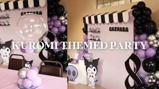 KUROMI PARTY + CENTERPIECE TUTORIAL | balloon stylist