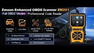 Zmoon ZM201 Professional OBD2 Scanner Diagnostic Tool