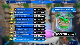 Top 10 Astro Bot Spring-Loaded Run Free DLC Speedrun 39.045