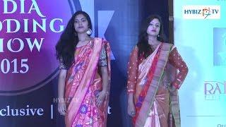 Beautiful Models at Indian Wedding Fashion show 2015 Hyderabad