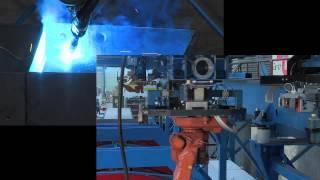 Steel Beam Assembler - Sin Beam 500 frame connection