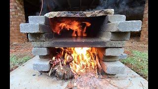 Poor Man's Wood Burning Pizza Oven