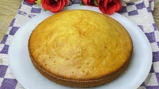 Super Moist  Basic Vanilla Cake | Vanilla Cake Recipe | Easy Vanilla Sponge Cake Without Oven