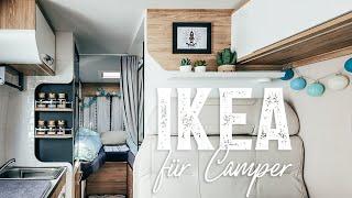 The best IKEA HACKS – save space in your camper!