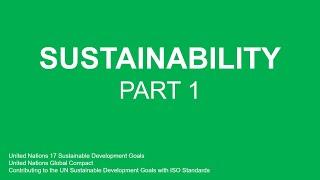 Sustainability 1