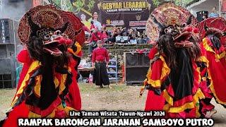 Rampak Barongan Jaranan SAMBOYO PUTRO Live Taman Wisata Tawun Ngawi