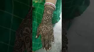 beautiful bridal mehndi design  #shortvideo #viral #simran art of mehendi