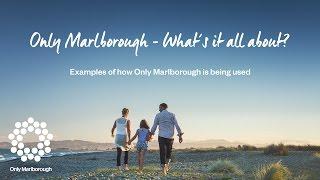 Using Only Marlborough