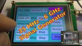 35 MHz to 6 GHz Signal Generator