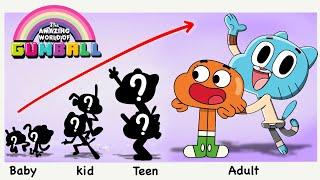 The Amazing World Of Gumball Growing Up Evolution | Cartoon Wow