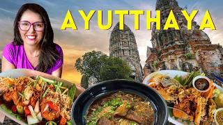 THAI FOOD PARADISE in ANCIENT AYUTTHAYA  A Perfect Bangkok Day Trip