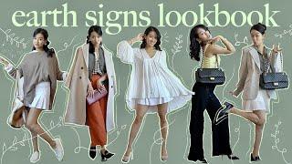 what the zodiac signs would wear if they had decent fashion sense (earth sign edition)